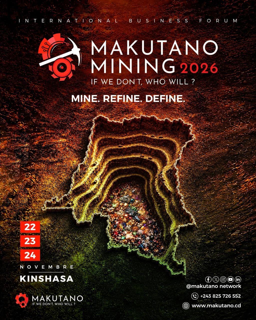 Flyer officiel Makutano Mining 2026